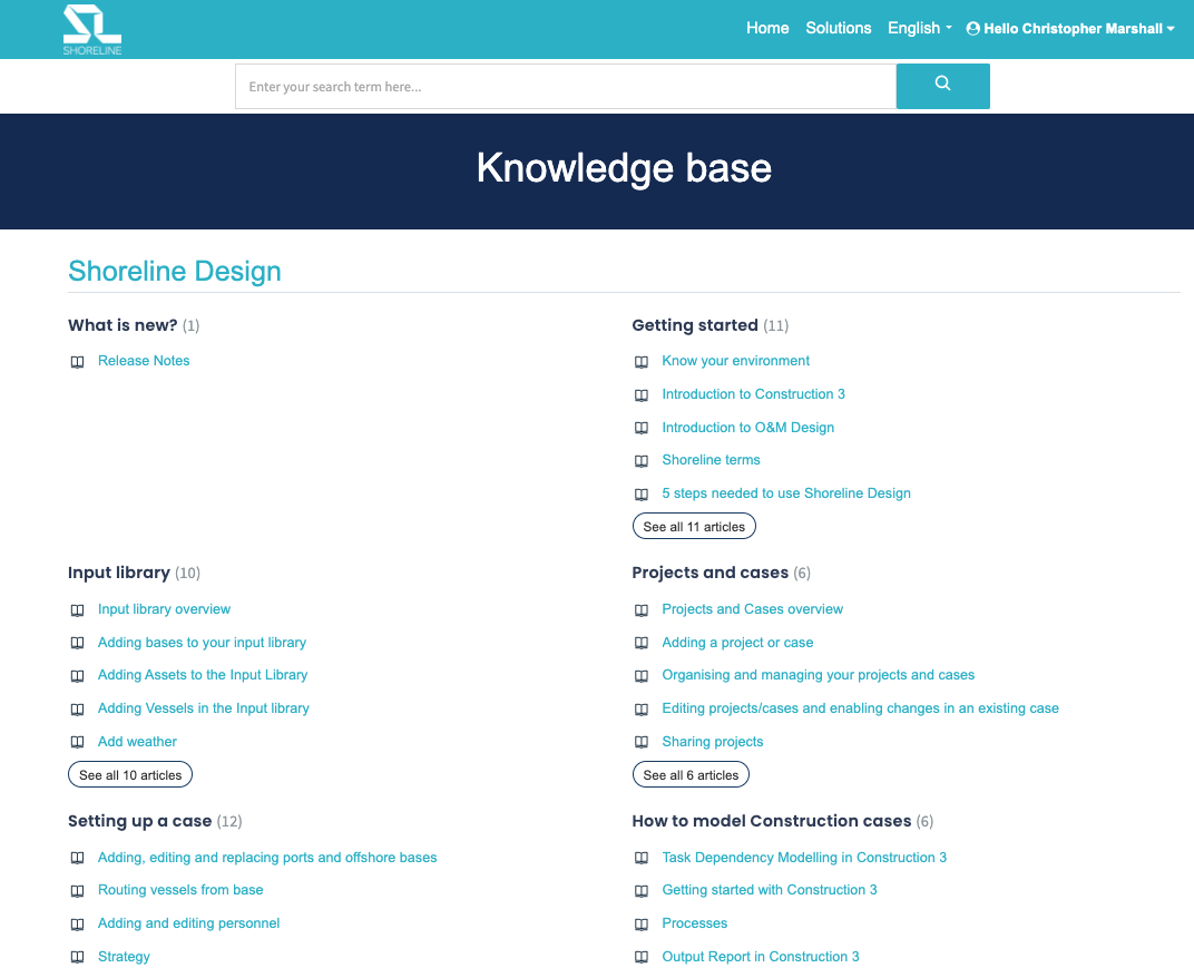 Not very aesthetically pleasing or user friendly: the Freshdesk documentation landing page